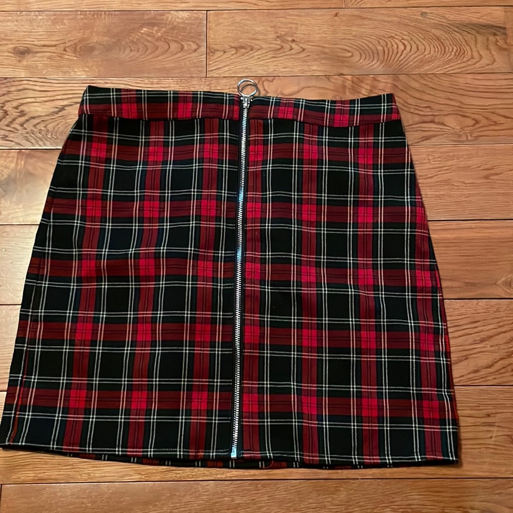 Plaid skirt
